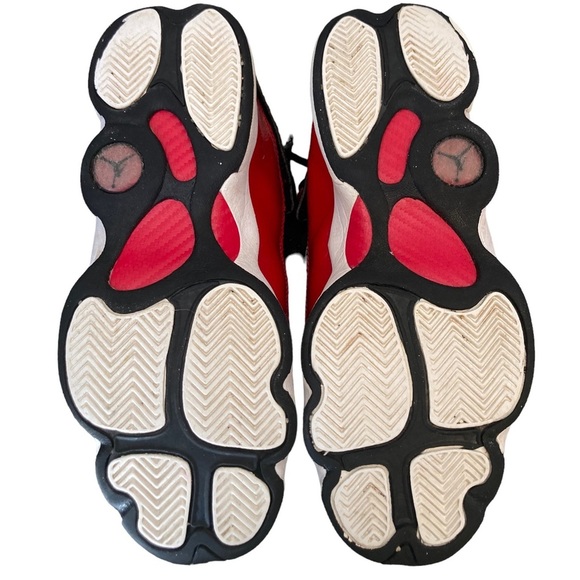 AIR Jordan 6 Rings Fitness Red Black Shoes 323419-060 - Picture 7 of 10